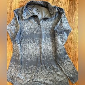 Nike Insulated Running Jacket, half zip, size Medium, GUC